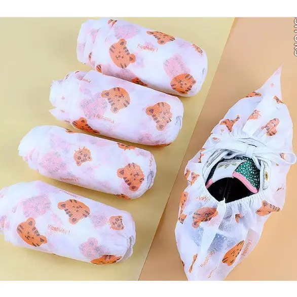 TUTU Penutup Sepatu Sekali Pakai Isi 50 Pcs/ 25 Pasang Shoes Cover Medis Shoes Cover Shoe Sekali Pakai 5