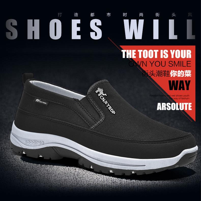 Product Introduction of Men's Shoes Non-Slip Slip-on Walking Shoes Size 49 Cross-Border plus Size Casual Mesh Sneakers Soft Bottom Travel Shoes rick owens webee  shoes sepatu  hitam  immanuel  pontianak freddy  krueger  dunks sepatu 19