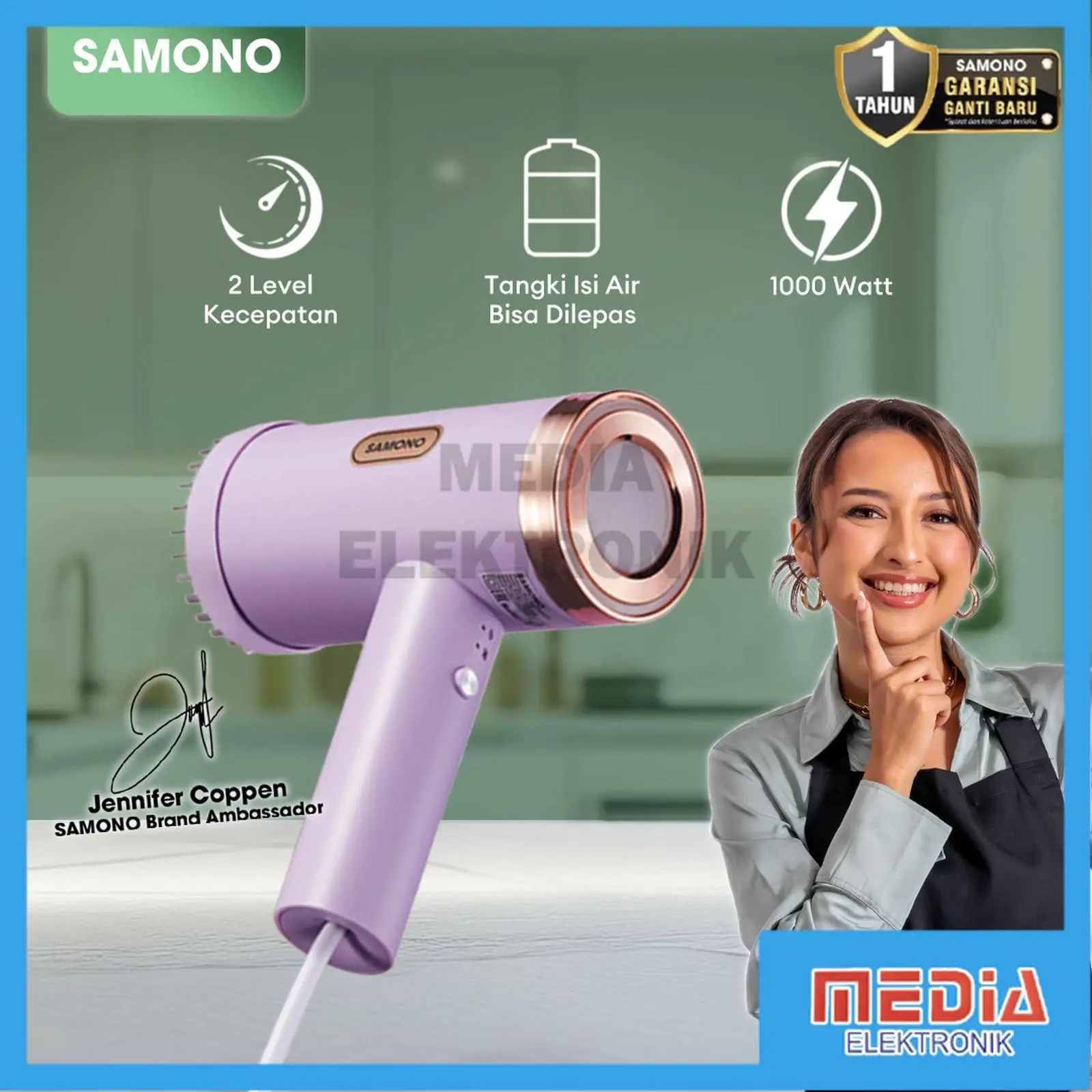 Setrika Uap Samono SWGSG120