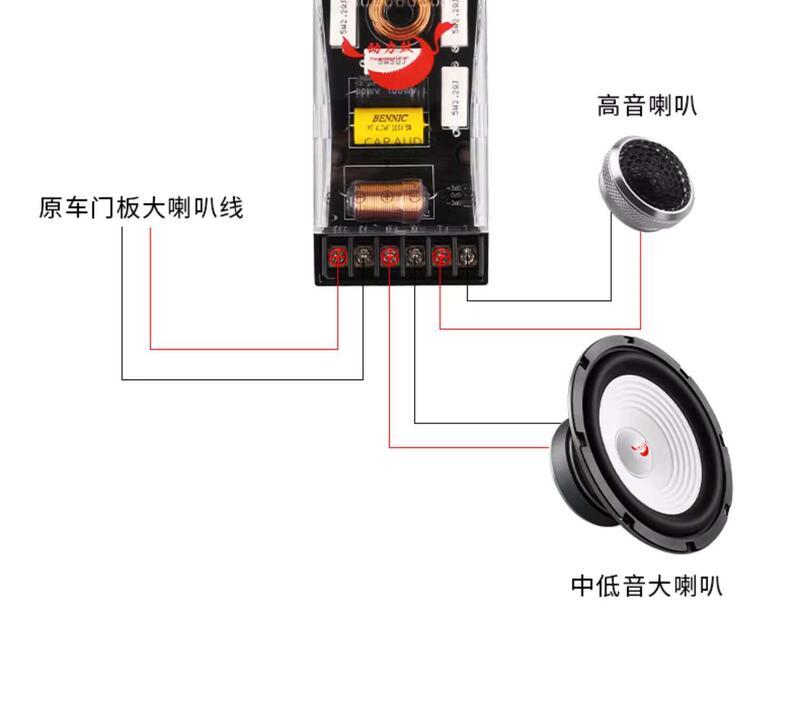 Product Introduction of Power mines  heat condenser audio  car speakers  two-way openers  frequency sharing 4