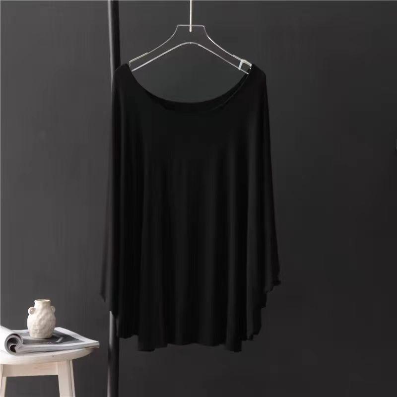 Product Introduction of Bộ Đồ Ngủ Dáng Rộng Vừa Vặn, Dài Trung Bình Áo Sơ Mi Chống Nắng Mùa Hè Trễ Vai 2