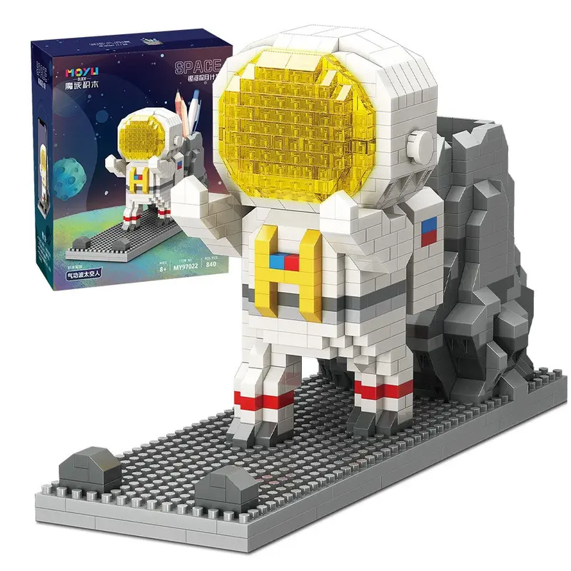 XẢ HÀNG Đồ chơi lắp ráp hộp đựng bút phát sáng Phi Hành Gia Starfish Astronaut 2