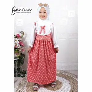 CF Kids Gamis Anak Perempuan Beatrice Polkadot
