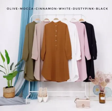 Fashion Wanita Atasan Tunik Dianara Wanita remaja/dewasa | Pakaian Muslim | Terlaris Murah Bisa COD 4