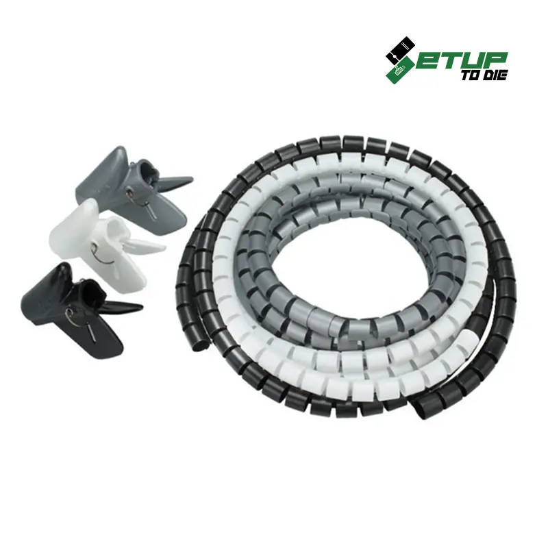 ỐNG XOẮN THU GỌN DÂY ĐIỆN, DÂY CÁP, ỐNG RUỘT GÀ, BẢO VỆ DÂY ĐIỆN