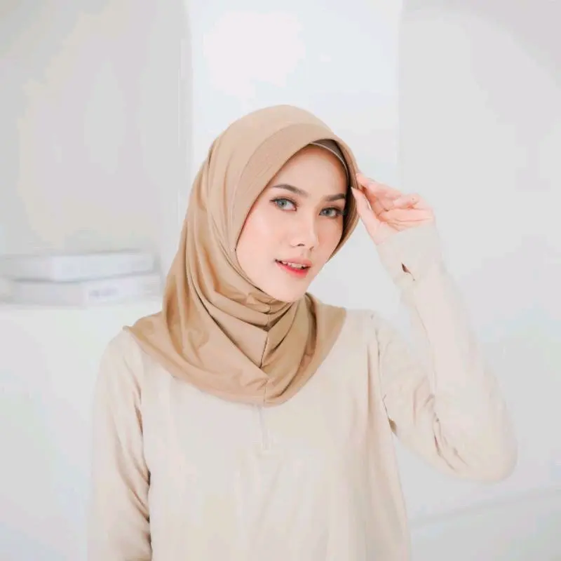 Jilbab volly sporty premium | fashion ash Bergo Instan 0