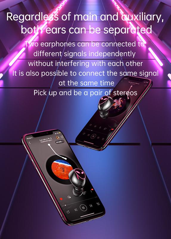 Product Introduction of Tai Nghe Nhét Tai Nghe Không Dây, Tai Nghe TWS, Bluetooth V5.3, Âm Thanh Nổi 9D, Âm Trầm Hifi, Tai Nghe Trong Tai, Điều Khiển Cảm Ứng Thông Minh, Chống Thấm Nước, Giảm Tiếng Ồn, Tai Nghe Nhét Tai, Thích Hợp Cho Điện Thoại Di Động, Fon Telinga Bluetooth 10
