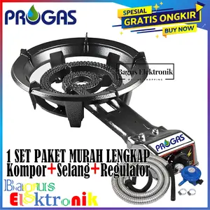Kompor cor / Kompor mata seribu Progas PG 31 A Progas Bonus Selang Gas + Regulator SNI Kompor mawar Kompor cor / Kompor mata seribu Progas PG 31 A Progas Bonus Selang Gas + Regulator SNI Kompor mawar