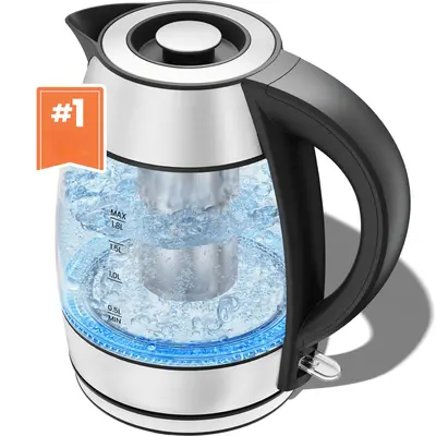 Tea Kettle With Infuser Magic Mill Electric Kettle Glass
