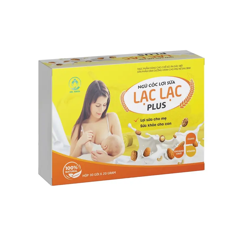 Ngũ cốc  lợi sữa Lạc Lạc dành cho mẹ sau sinh, sữa về nhanh, sữa thơm - có quà - hàng chính hãng 4