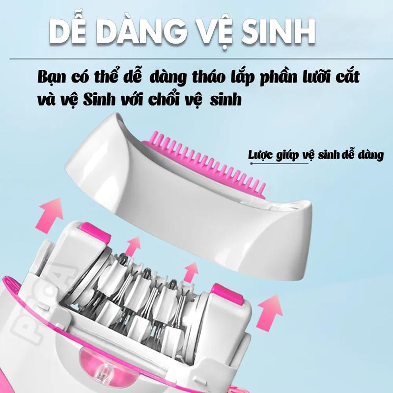 Product Introduction of Hair removal machine Kemei km-189a dedicated defeathering full-body, battery charger professional 10