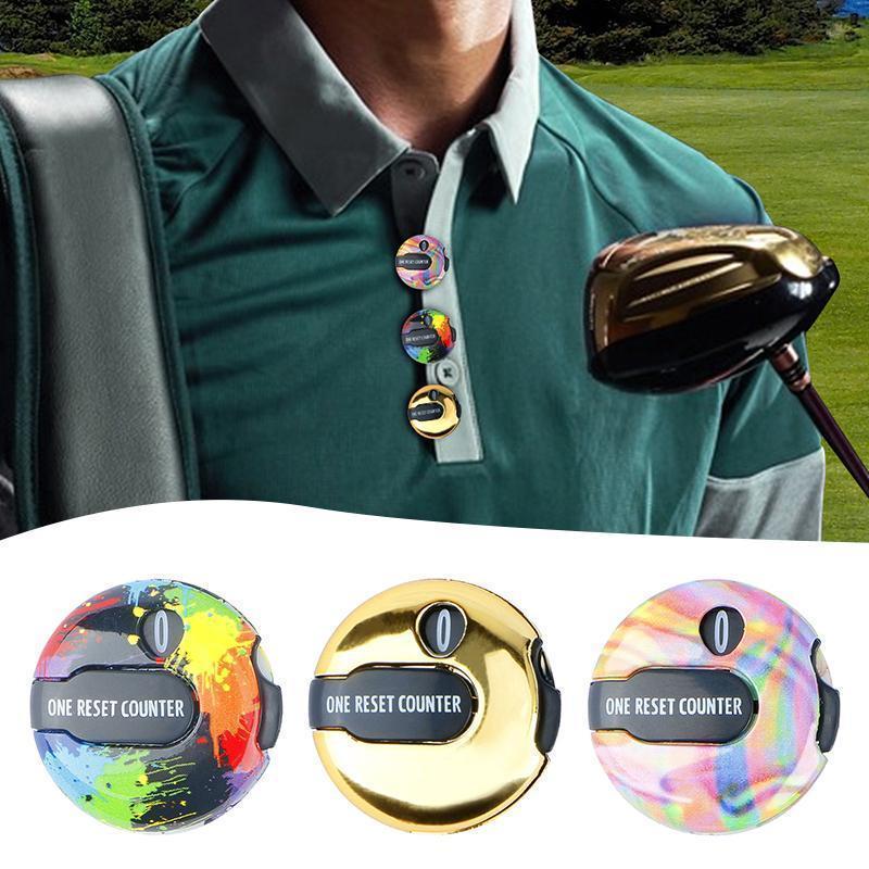 Product Introduction of 1PC Mini Golf Score Stroke Counter Professional Compact Scorer Accurate Golf Score Keeping Device For Golfer Gift Golf Stroke 23
