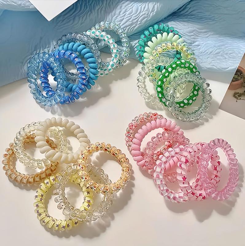 Dây Buộc Tóc Lò Xo xoắn phong cách Hàn Quốc