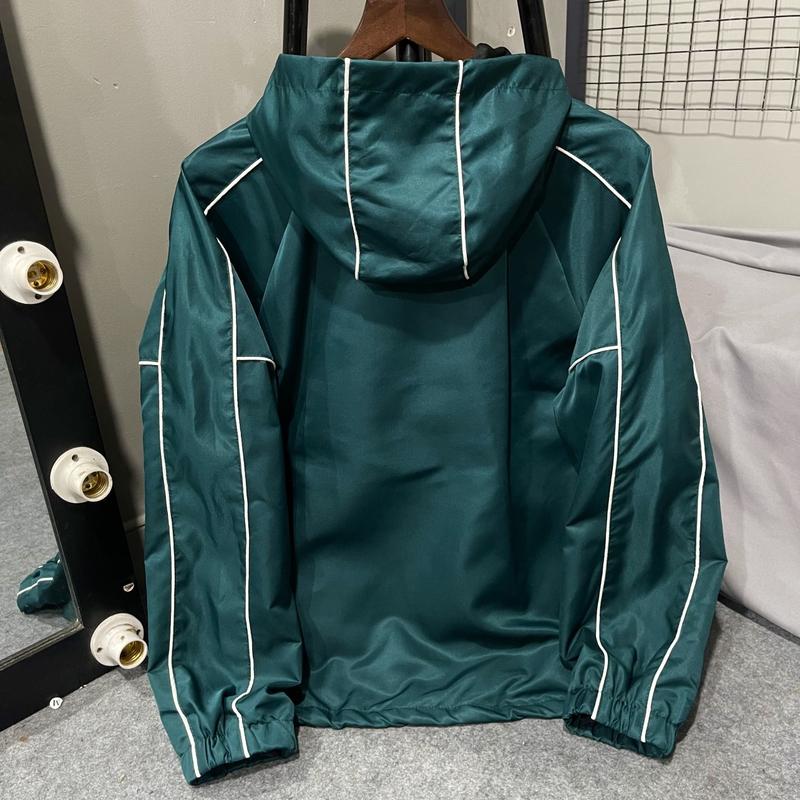 Product Introduction of Áo khoác dù nam nữ 2 lớp lót thun cotton big size 45-95kg Jacket Menswear 32