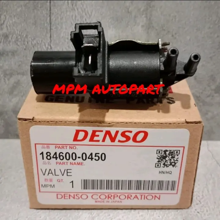 solenoid selenoid idle up vacum ac untuk kijang, panther, twin cam, starlet, kuda grandia, vitara, Escudo Sidekick, Karimun, carry futura, katana, esteem, espass, taruna, taft, Rocky, hiline, dll merk Denso 184600-0450 3