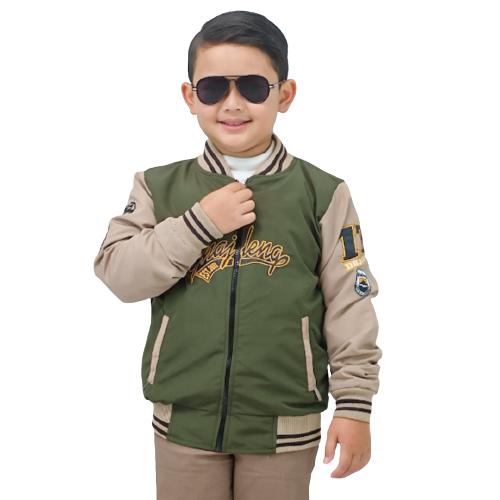 JAKET BASEBAL ANAK LAKI/JAKET PARASUT/JAKET PARKA USIA 4-9 TAHUN Fashion Bordir 1