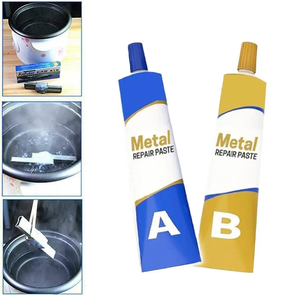 【Hot Sale】Fast Dry Welding Glue Sticky Iron Stainless Cast Metal Repair Steel Iron Agent Glue U4Z2