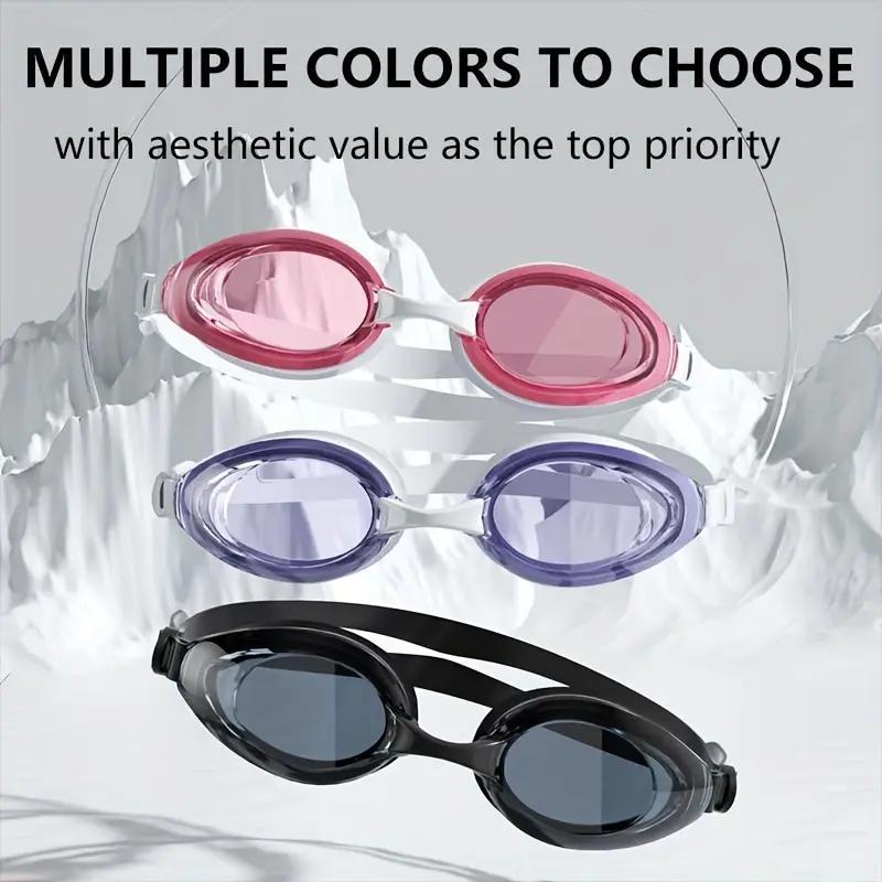 Product Introduction of Professional Anti-fog & Waterproof Swimming Goggles & Hat, Adjustable Swimming Goggles with Hat, Soft Anti-fog Technology Swimming Accessories for Adults 3