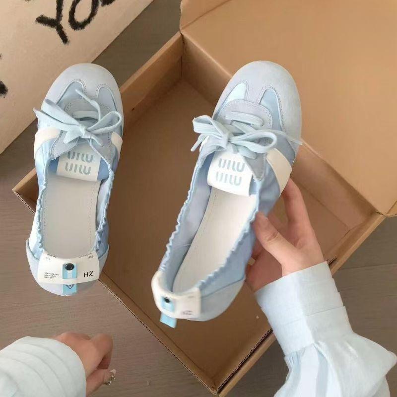 Product Introduction of 2025 Summer New French Ballet Training Shoes for Women 4