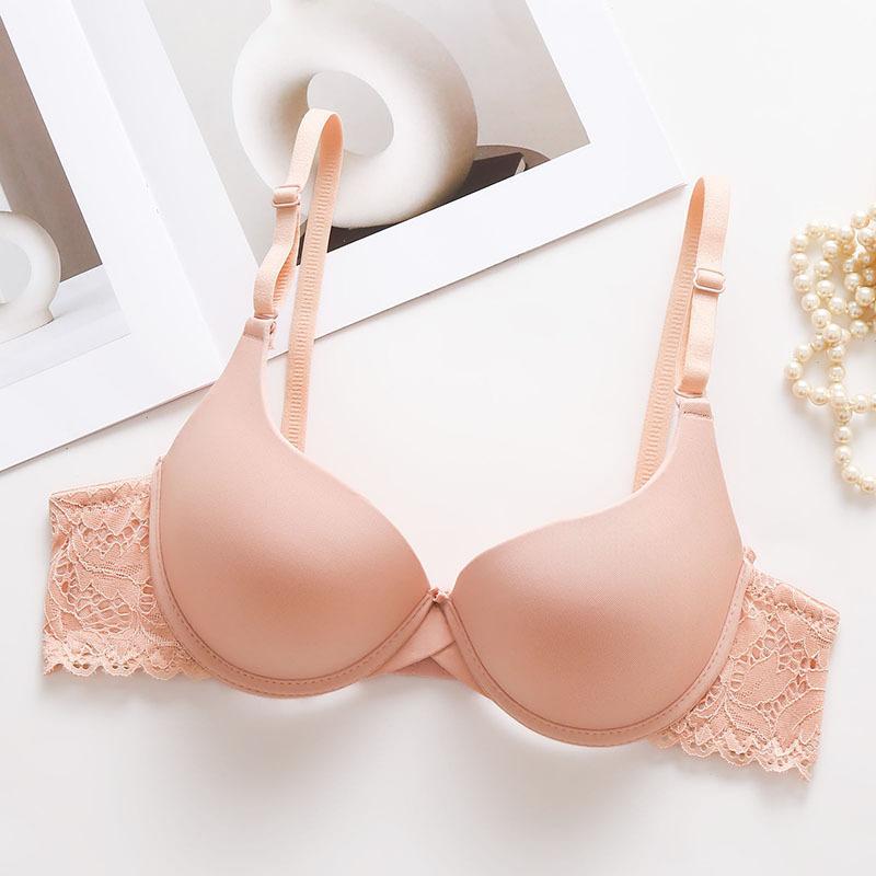 Product Introduction of Áo ngực nữ có gọng phối ren - Áo lót nữ nâng ngực 2 dây mút vừa sexy tôn dáng A016 Top Women Tua Rua Bra áocon nữ ômngực 2