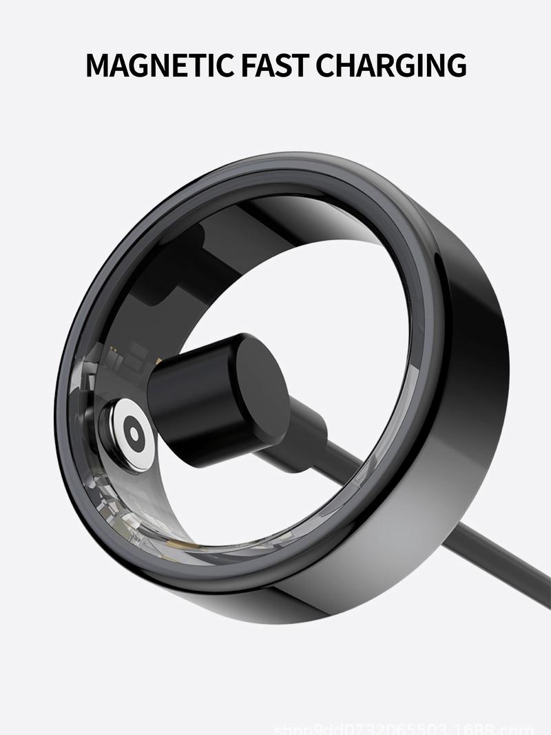 Product Introduction of Stainless Steel Digital Smart Ring, Multifunctional Smart Connection Ring, Waterproof High Tech Sports Ring, Fashionable Wearable Device for Men & Women 3