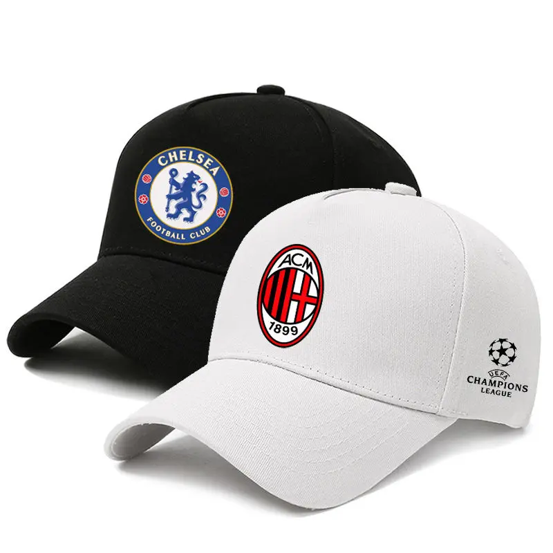 Mũ Bóng Chày Che Nắng, Hợp Tác Champions League Real Madrid, Chelsea, Barcelona, Arsenal, AC Milan, Manchester City, Năm 2025, Mũ lưỡi Trai Mặt Trời, Mũ Che Nắng, HK