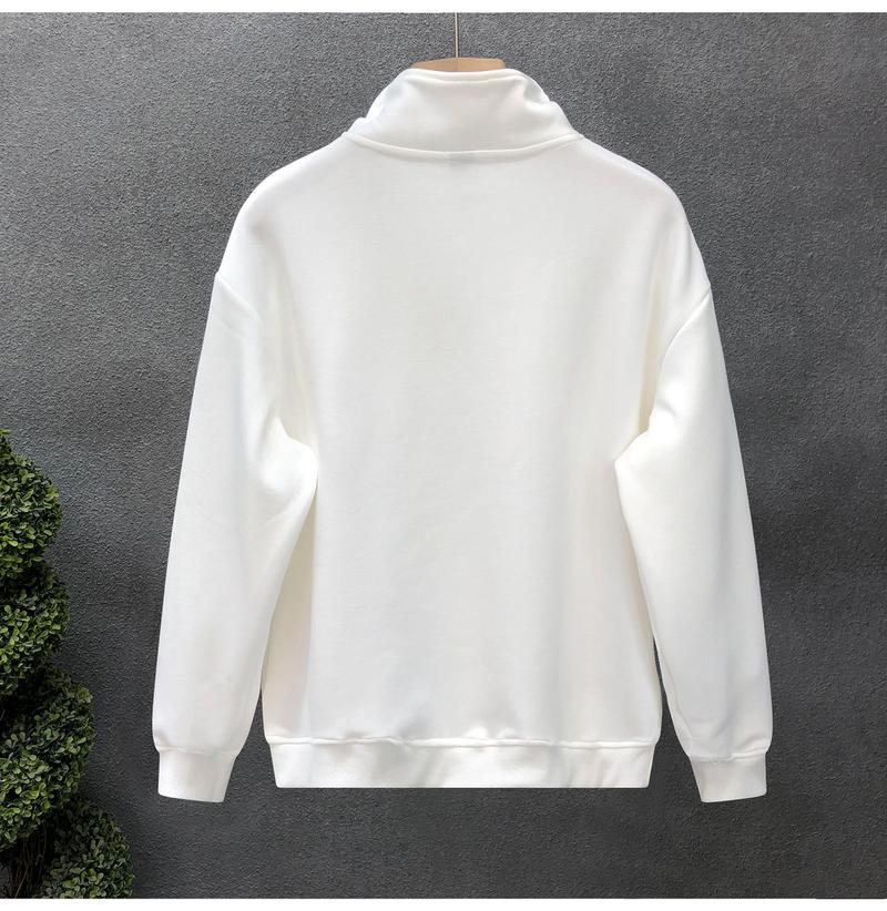 Product Introduction of Everyday Joker Half Zipped Stand Collar Sweater Men Trendy Brands Early Autumn Coat 2024 Spring and Autumn New Men's Coat 7