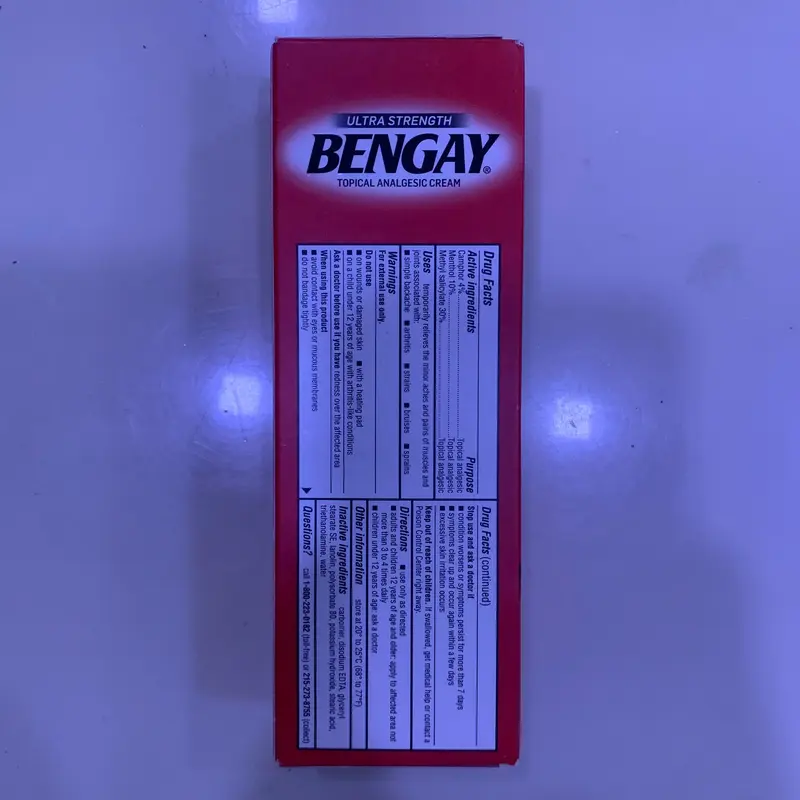 【Date T9/2026】Dầu Nóng Xoa Bóp Bengay Relieving Cream Của Mỹ - MẪU MỚI - Tony Hàng USA 7