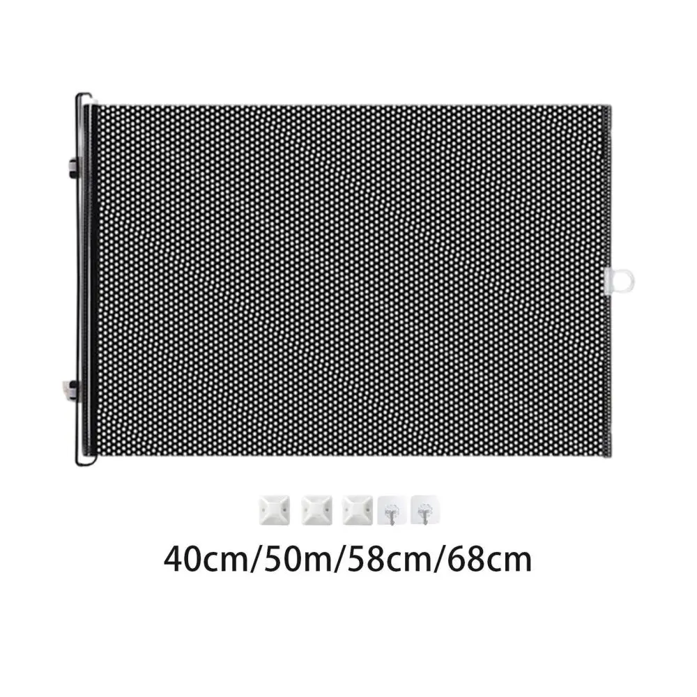 Retractable Dog Gate,Prevent Your Babies Dogs Cats from Jumping over,Mesh Gate,Tall Retractable Baby Gate for Stairs,Deck