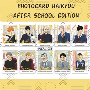 HAIKYUU AFTER SCHOOL EDITION PHOTOCARD ANIME
