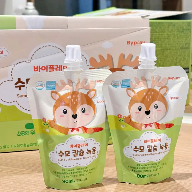 Canxi tươi nhung hươu Sumo Calcium Deer Antler Liquid Hàn Quốc tăng cao 4