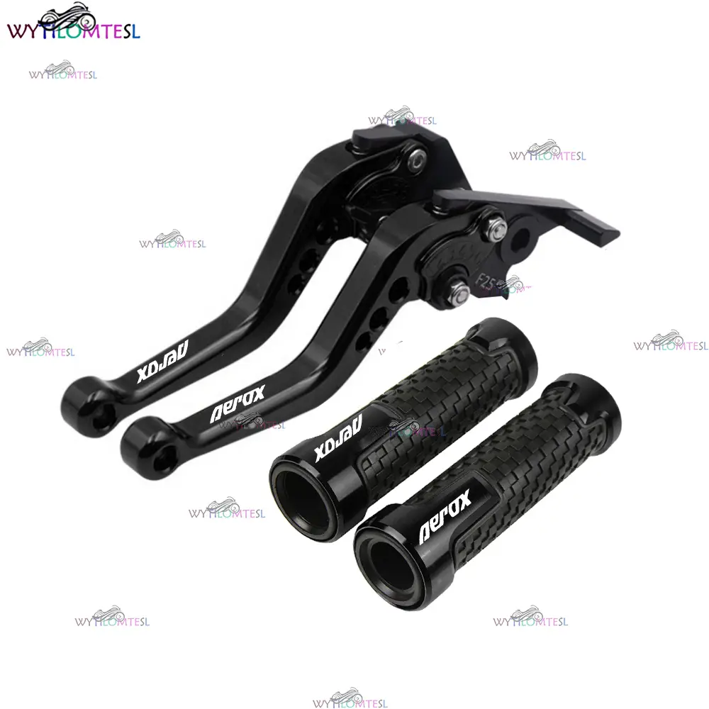 FOR YAMAHA AEROX155 AEROX V1 V2 V3 2020-2023 Motorcycle CNC Aluminum Alloy 6-Stage Adjustable Brake Lever Clutch lever Handle Hand Grips