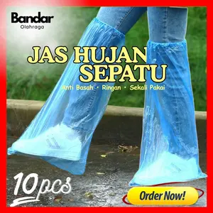 5 PASANG-Rain Shoe Covers Anti Air – Pelindung Sepatu Waterproof Sekali Pakai