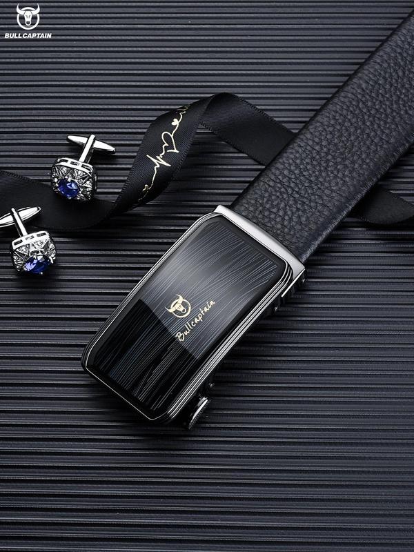 Men's Business Fashion  Automatic Buckle Belt, Fashion Belt for Party, Daily Clothing Decor, Trendy All-match & Exquisite Belt for Birthday Gift 5
