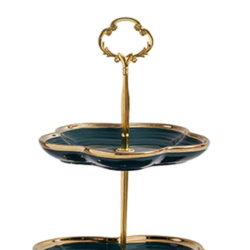 Product Introduction of 3 Tier Serving Tray Cupcake Tree Multifunctional Pastry Holder Cake Rack for Baby Shower Wedding Father's Day Parties Birthday 1