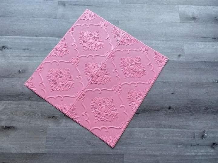 Combo 50 Miếng Xốp Dán Tường Hoa Văn Cổ Điển 7 Chống nước Nhiều màu sắc Đồ trang trí