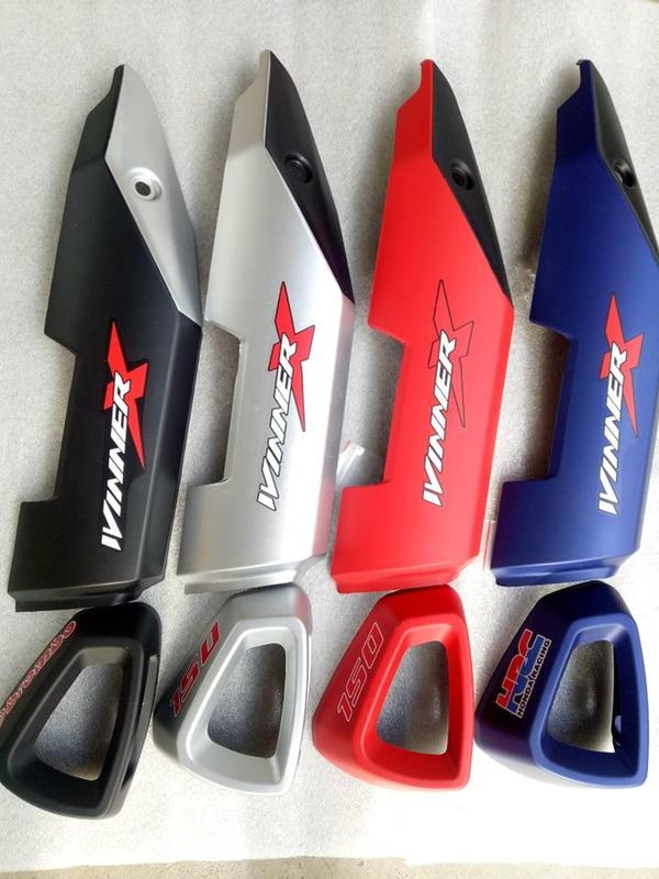 COMBO ỐP PÔ + CHỤP PÔ NƯỚC SƠN NHÁM CHO WINNER X 3