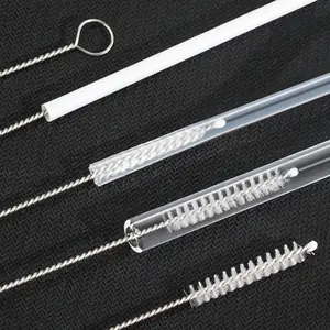 3 pcs - SIKAT PEMBERSIH SEDOTAN SIKAT SEDOTAN SERBAGUNA / Sikat Pembersih Dot Bayi Brush Sedotan Stainless Steel Straw Panjang Anti Karat