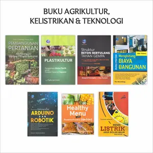 Buku Agrikultur Listrik Teknologi Arduino Robotik Mesin Listrik Struktur Beton Biaya Bangunan Pembangunan Pertanian Plastikultur Healthy Menu Andi Offset / ANDI OFFSET - AO