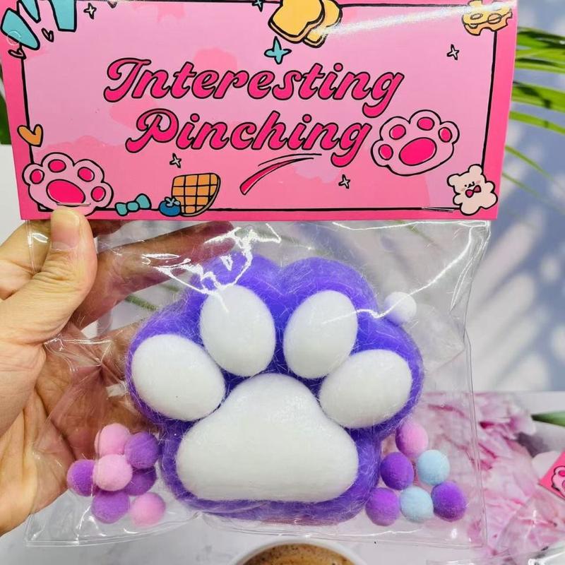 Curated visual reference: Fresh Look at Sensory Toy Super Large Cat Paw Squeeze Toy Soft Kneading