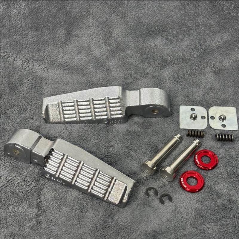 Gác Chân Sau Nhôm Đúc Tặng Lông Đền & Cốt Cho xe Honda Yamaha Dream Wave Fu Led Vision AB Phụ Kiện Xe Máy