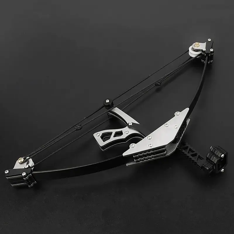Mini Compound Bow, Handheld Triangle Sliding Rail Bow, Indoor & Outdoor Movement Shooting Training Bow, Leisure & Outdoor Recreation Equipment 6