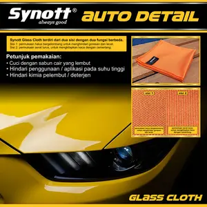 Lap Microfiber Motor, Visor Helm, Mobil, Handphone, Aman Gores Baret