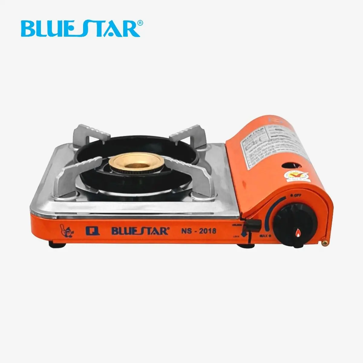 BẾP GAS DU LỊCH SIÊU MỎNG BLUESTAR NS-2018P. NHỎ GỌN, CỨNG CÁP, CHẮC CHẮN