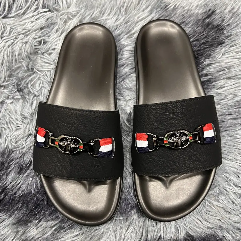 Dép Da Sport Kiểu Dáng Mới Hot Cực Độc Siêu Đẹp Và Chất Lượng Slipper Đế Bằng 6