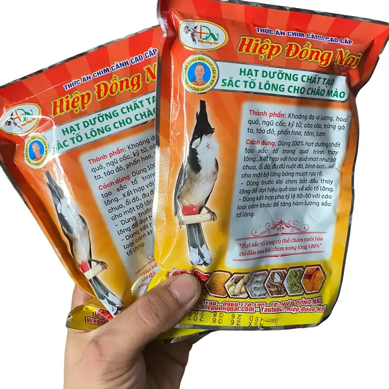 Combo 2 gói hạt sắc tố lông Hiệp Đồng Nai 0