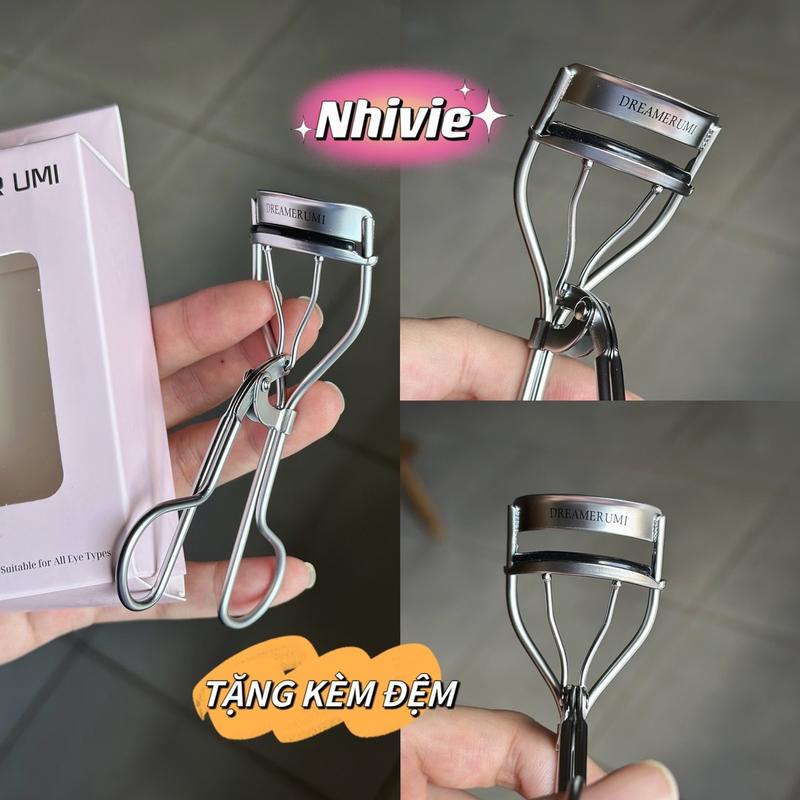 Bấm Mi Dreamer Umi Kẹp Mi Siêu Cong Bền Mi Chất Liệu Thép Không Gỉ Tặng Kèm Đệm Mi