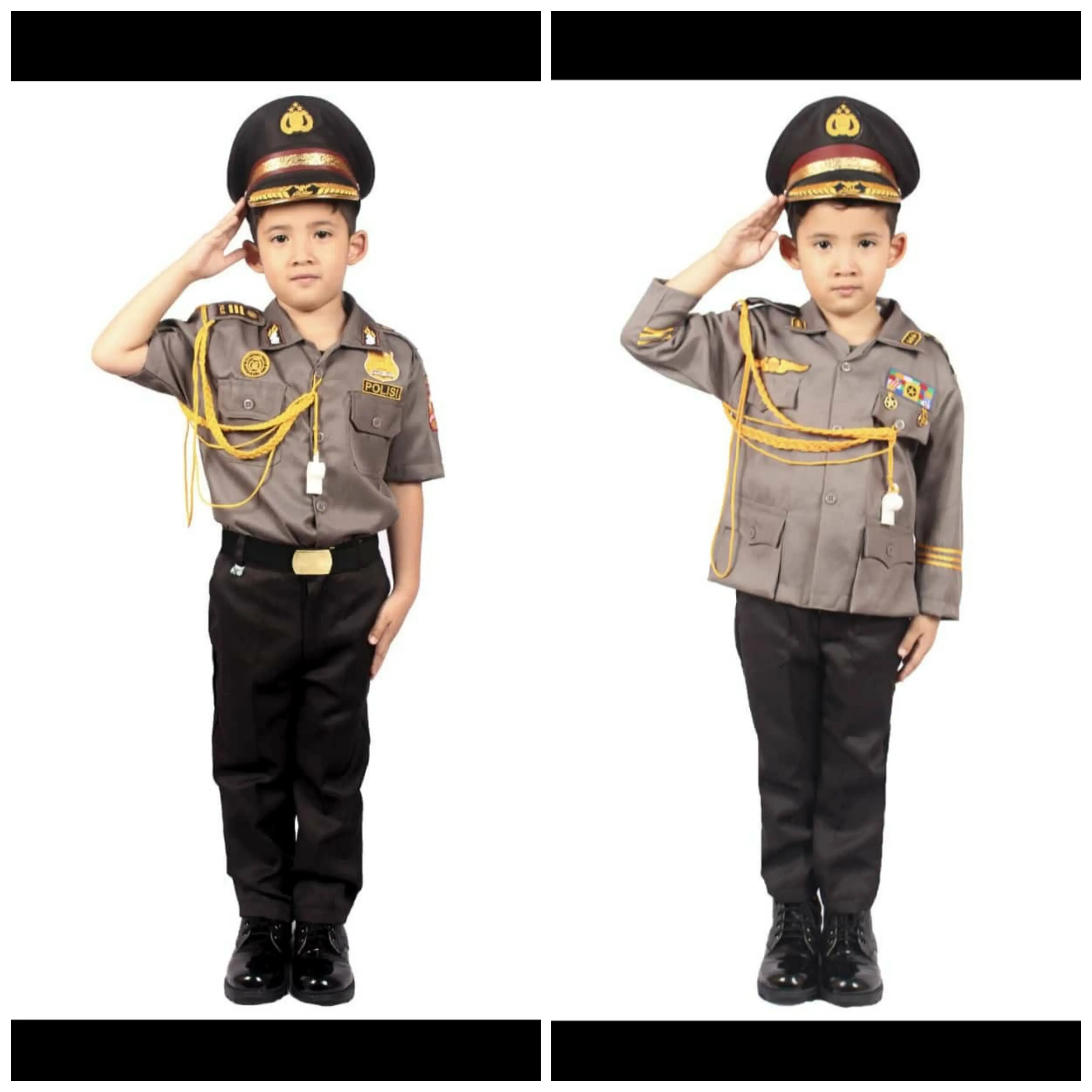 BAJU PROFESI POLISI ANAK 3 - 12 TAHUN (CITA-CITA)