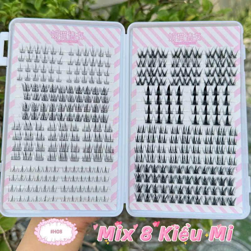 Sách Mi Mix Nhiều Kiểu Mi Nối HOT TREND Tặng Kèm Keo Nhíp