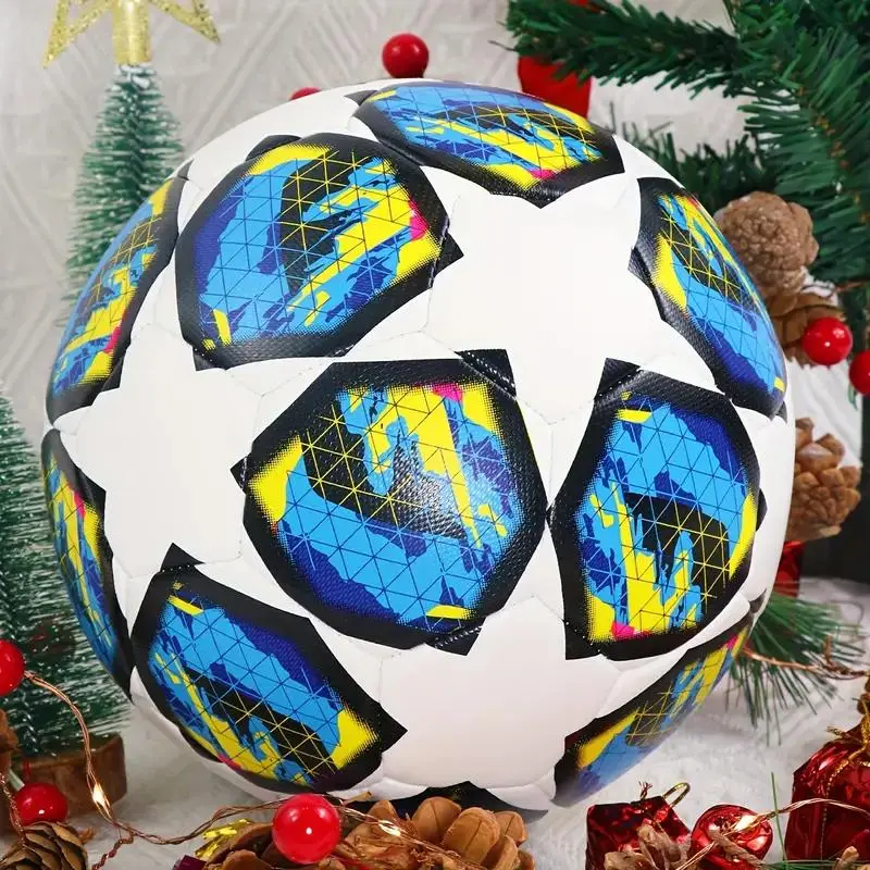 Durable Sports Soccer Ball with Pump Set, Wear-Resistant & Soft Soccer Ball, Professional Ball Sports Equipment 0
